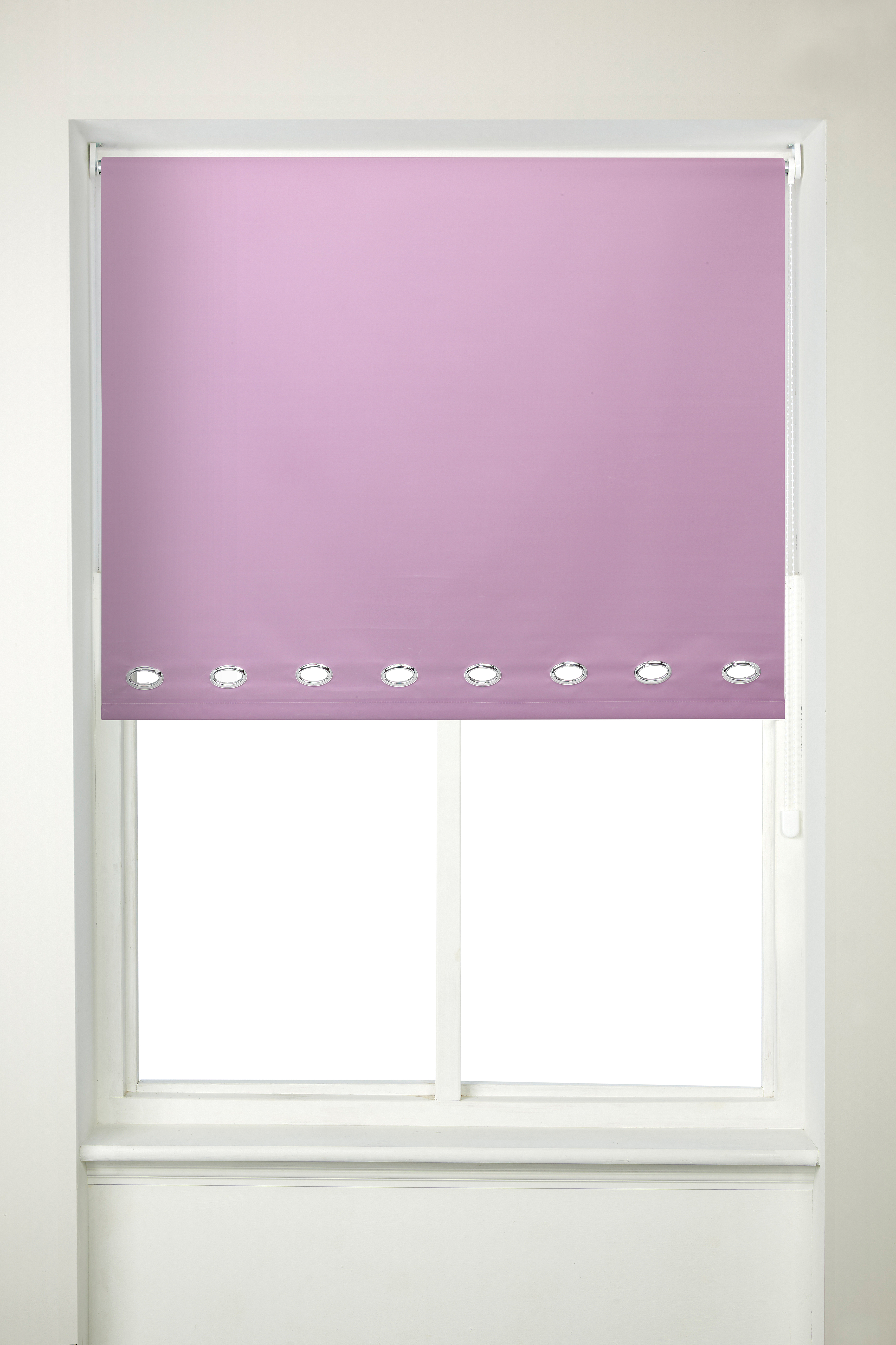 Details about   EASY FIT CHROME SQUARE EYELET TRIMABLE ROLLER BLINDS DROP 160 cm 210 cm 